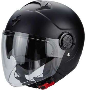 Casque Jet SCORPION EXO-CITY SOLID Noir Mat