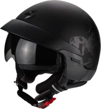 Casque Jet SCORPION EXO-100 SCORPION Noir Mat