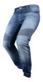 Jean moto femme OVERLAP Imola smalt