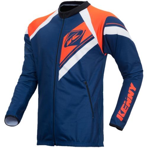 Veste KENNY CASAQUE ZIPPEE ENDURO Navy Orange Fluo