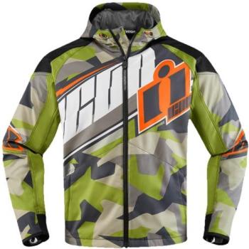 Blouson ICON Merc DEPLOYED Vert Camo