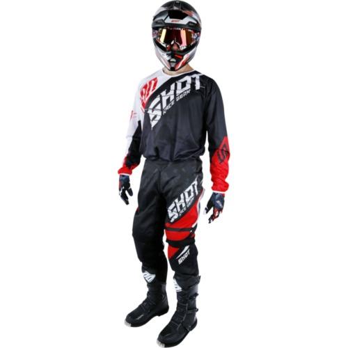 Tenue cross SHOT DEVO SQUAD Rouge 2017