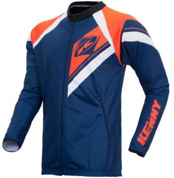 Veste KENNY CASAQUE ZIPPEE ENDURO Navy Orange Fluo