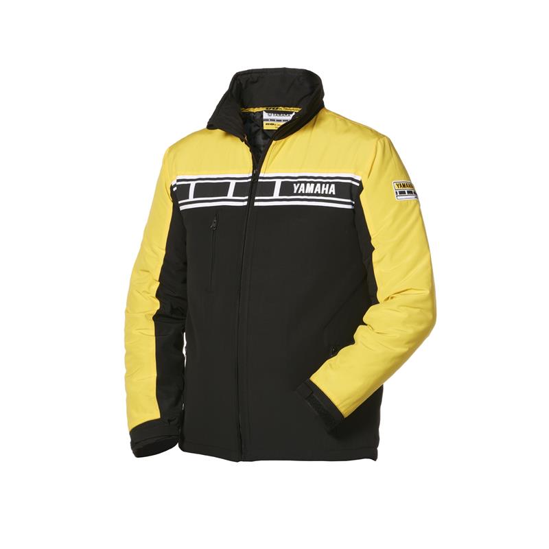 BLOUSON HOMME YAMAHA 60E ANNIVERSAIRE NOIR/JAUNE
