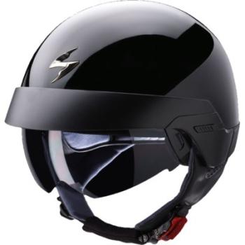 Casque Jet SCORPION EXO-100 SOLID Noir