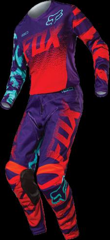 Tenue cross femme Fox Orange 2015