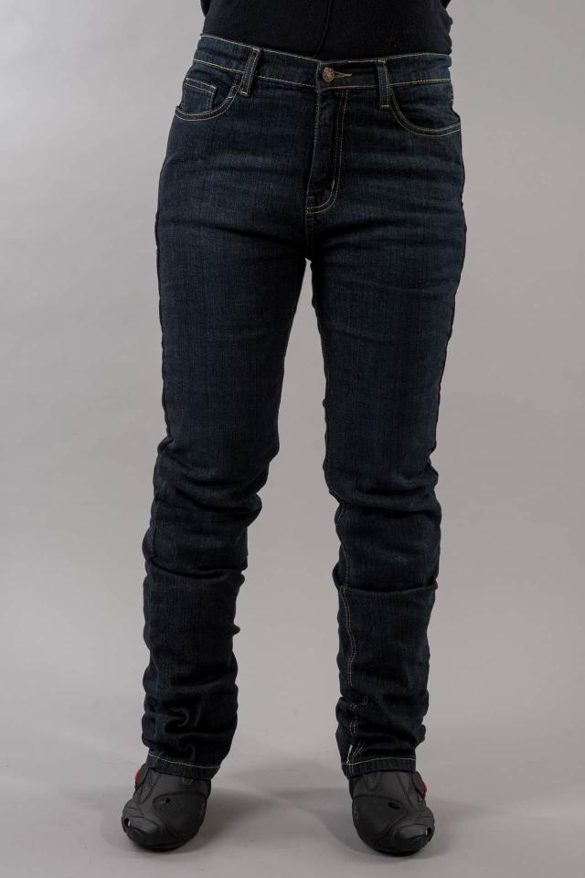 Jeans Course Kevlar® London Bleu Foncé Femme