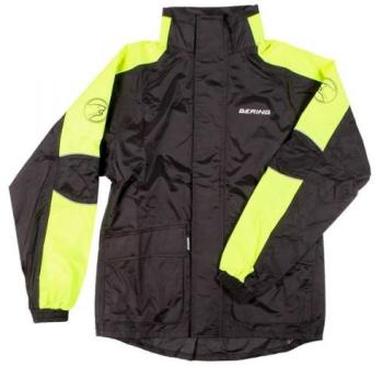 Veste de pluie Bering Maniwata Noir/Jaune Fluo