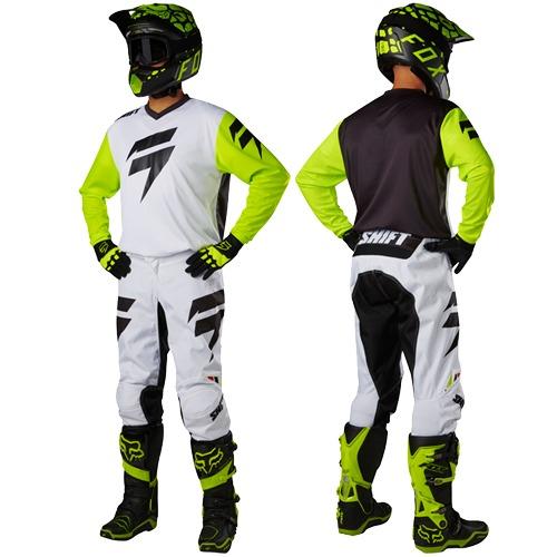 Tenue cross Shift Whit3 Ninety Seven Blanc 2017