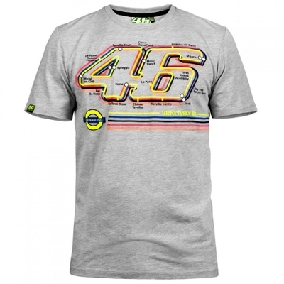 Tee-Shirt VR46 Valentino Rossi Gris