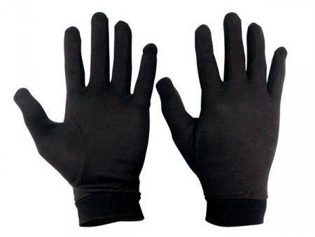 Sous-gants Chaft Soie Noir