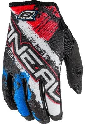 Gants ONEAL JUMP SHOCKER Noir Bleu Rouge