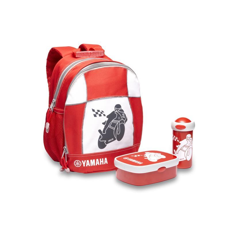 SAC A DOS ENFANT YAMAHA ROUGE