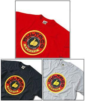 T-SHIRT BULTACO LOGO ROUGE