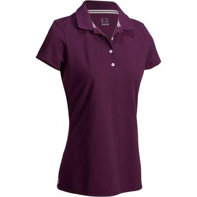 INESIS - POLO GOLF FEMME 500 VIOLET