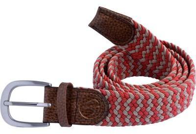 INESIS - CEINTURE 500 ROUGE/BEIGE S1