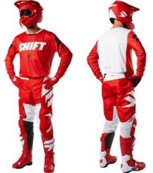 Tenue cross Shift Whit3 Ninety Seven Rouge 2018