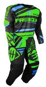 Tenue cross enfant Freegun Devo Nerve neon vert 20