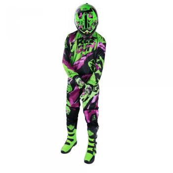Tenue cross Freegun Devo Honor neon vert violet 20