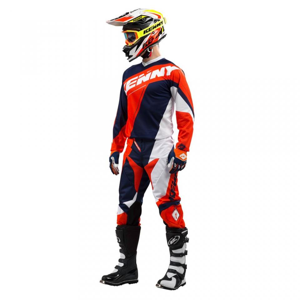Tenue cross Kenny Performance orange marine