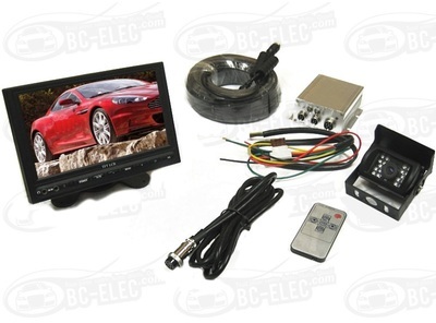 Pack de recul Auto, Camion, Bus, motorhome: Ecran