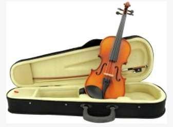 DIMAVERY Violin 1/2 with bow in case