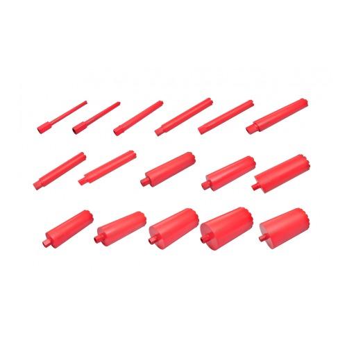 VidaXL Couronne diamant pour carotteuse 16 pièces