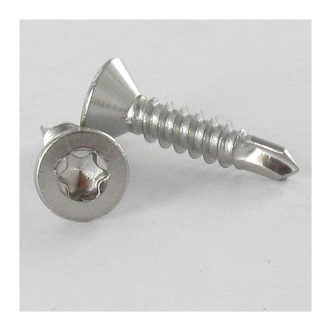 VIS AUTOPERCEUSE INOX A2 TETE FRAISEE 4.8X19 TORX