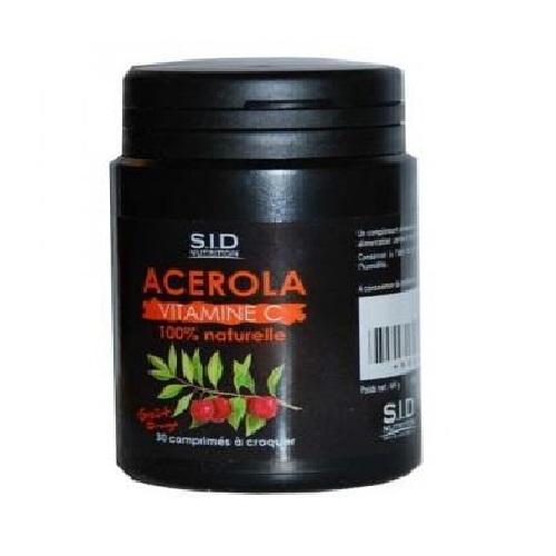 Acerola vitamine C 30 comprimés