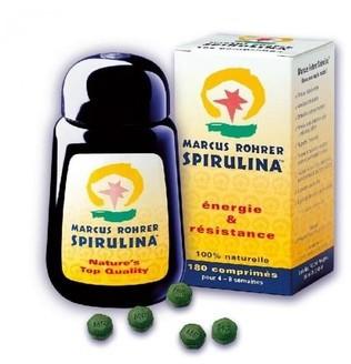 Marcus Rohrer Spirulina Energie et Résistance 180