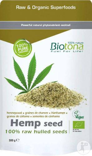 Biotona Hemp Seed Graines De Chanvre Bio Sachet 30