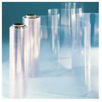 Film PVC plat en rouleau - Coloris - Translucide légèrement Film PVC plat en rouleau -
