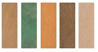 Cale de vitrage marron - 70 x 25 mm - 4 mm - Sache