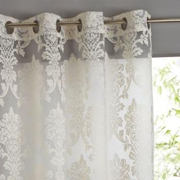 Voilage damassé oeillets, Arabesque - La Redoute I