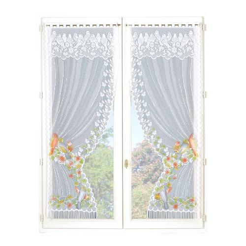 Paire de rideaux trompe loeil