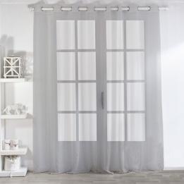 Voilage (300 x H 240 cm) Dolly Gris