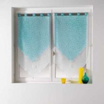 Paire de voilages (60 x 160 cm) Tunis Vert menthe Paire de voilages (60 x 160