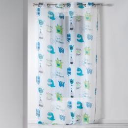 Voilage (140 x 240 cm) Petits Monstres Bleu Voilage (140 x 240 cm) Petits