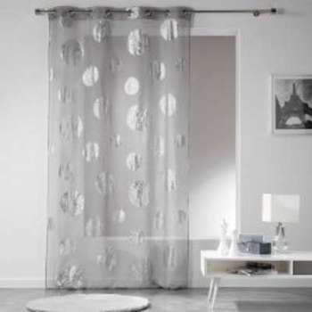 Voilage (140 x 240 cm) Artifice Gris Voilage (140 x 240 cm) Artifice