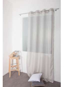 Voilage Classique Simple 140 x 260 cm à Oeillets Tissu Voilage Classique Simple 140