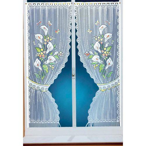 Paire de rideaux arums