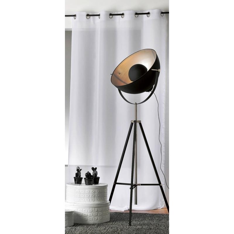 Voilage blanc Chic grande hauteur design