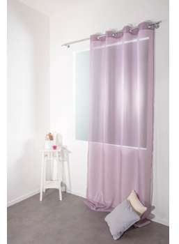 Voilage Classique Simple 140 x 260 cm à Oeillets Tissu Voilage Classique Simple 140