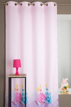 Rideau Disney Chambre Enfant Fille Motif Princesse