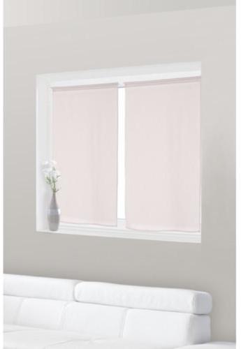 Paire de Voilage Vitrage Effet Lin 90 x 120 cm