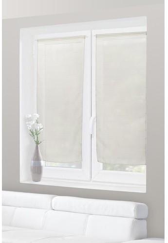 Paire de Voilage Vitrage 60 x 120 cm Rayures Horiz