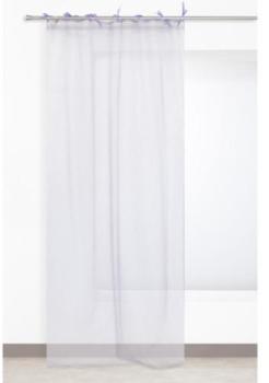 Gracieux Rideau Voilage Organza à Nouettes 140 x 2