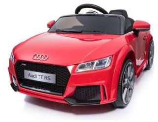 12V Audi TT RS Rouge sous licence ? Voiture Electr