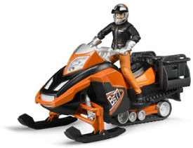 NOUVEAU - Moto Neige avec Conducteur - Bruder 6310