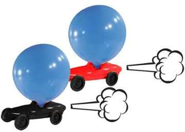 Voitures ballon (Lot de 2)